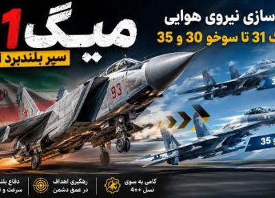 از خرید میگ 31 تا سوخو 30 و 35 برای نوسازی نیروی هوایی از خرید میگ 31 تا سوخو 30 و 35 برای نوسازی نیروی هوایی