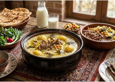 طرز تهیه آبگوشت دوغ دار محلی خوشمزه و اصیل اراکی طرز تهیه آبگوشت دوغ دار محلی خوشمزه و اصیل اراکی